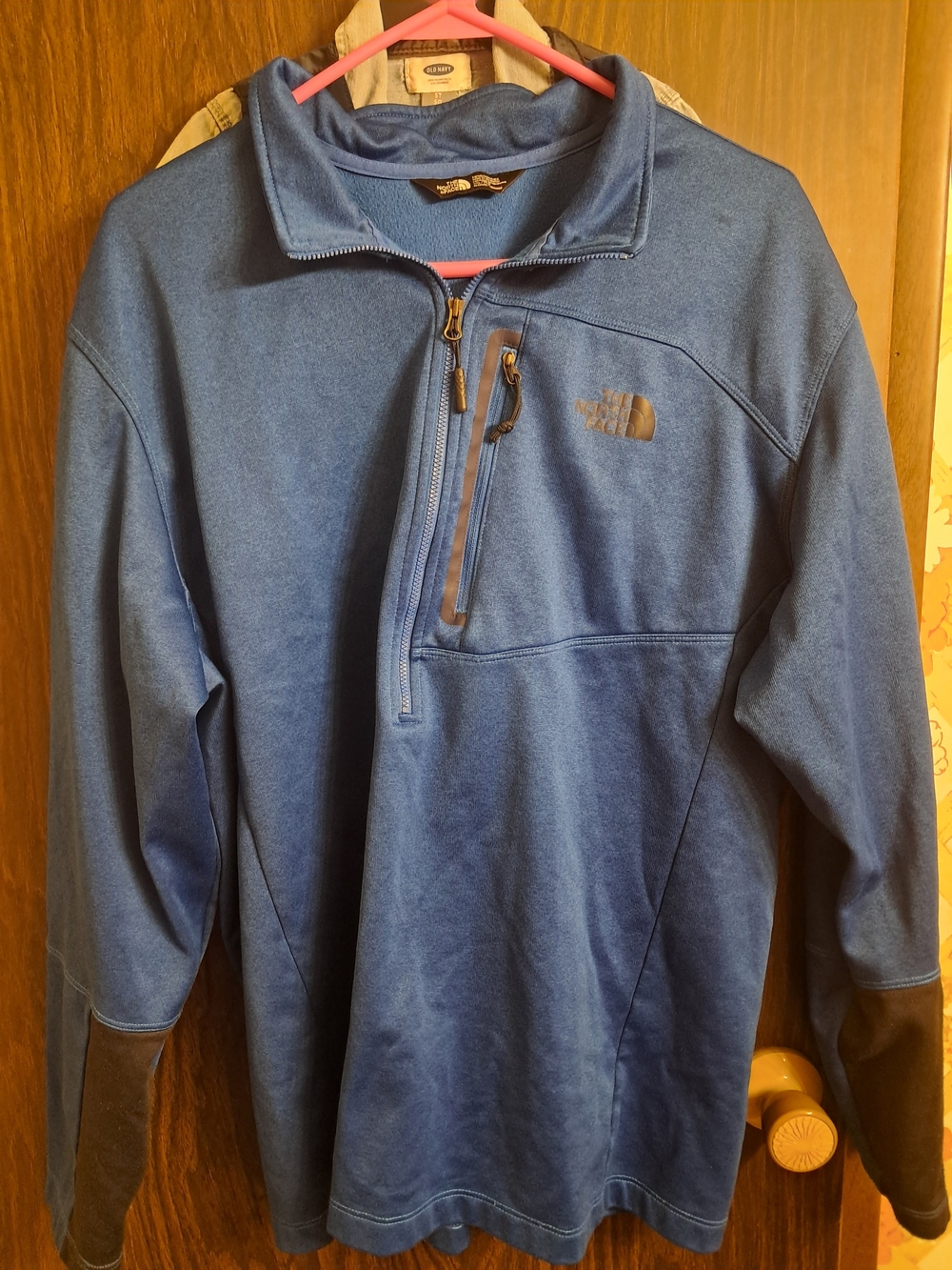 The North Face Blue Quarter-Zip Pullover